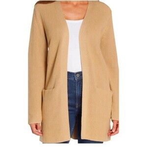Gap Women's Long Sleeve Open Cardigan Size M Safari